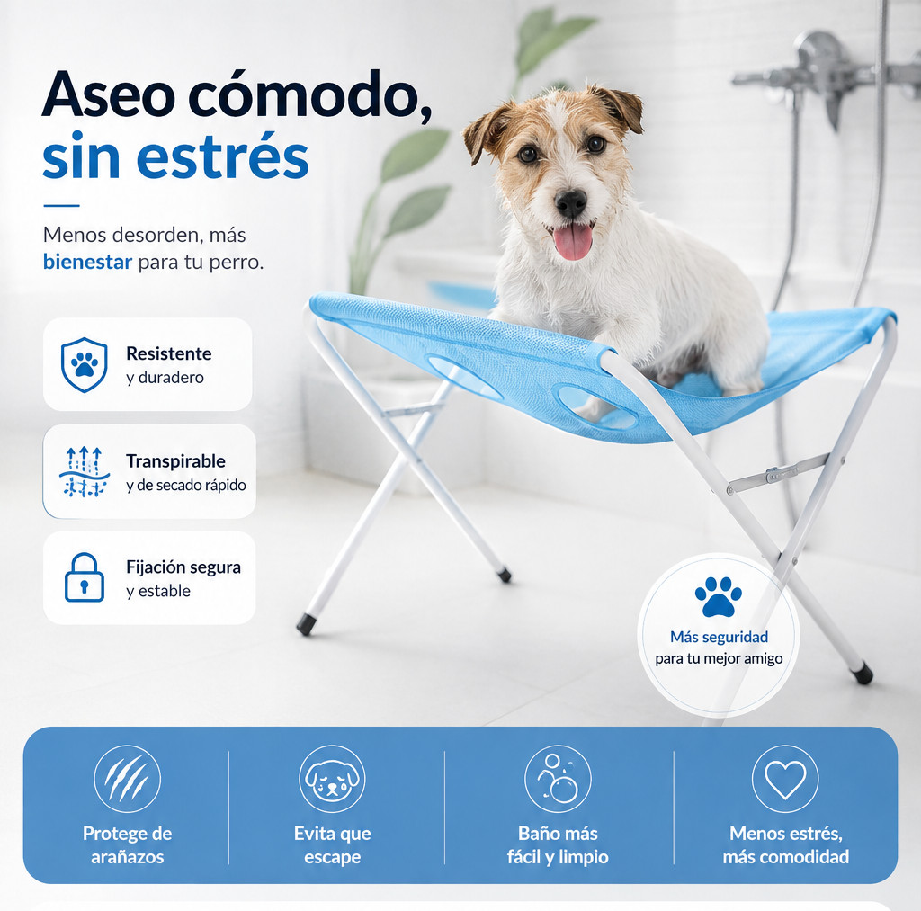 PetWash - Soporte de ducha para perros